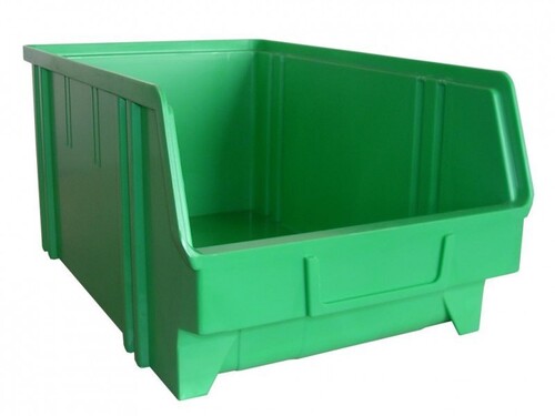 Sichtbox aus PS, Gr. 4, grn, 1 Stck