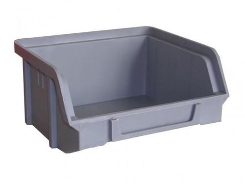 Sichtbox aus PS, Gr. 1, grau, 30 St�ck