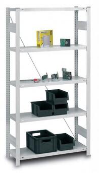 ESD-Fachbodenregal 5 Ebenen H/B/T 2000x1060x635 mm