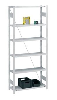 ESD-Fachbodenregal 6 Ebenen H/B/T 2500x1360x635 mm