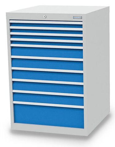 Bedrunka+Hirth Schubladenschrank T736 10 Schubladen B/T/H 705x736x1019 mm
