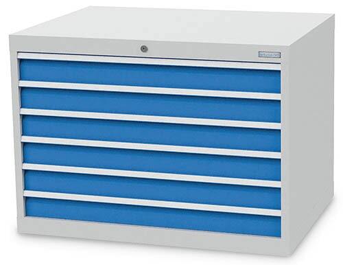 Bedrunka+Hirth Schubladenschrank T736 8 Schubladen B/T/H 1005x736x1019 mm