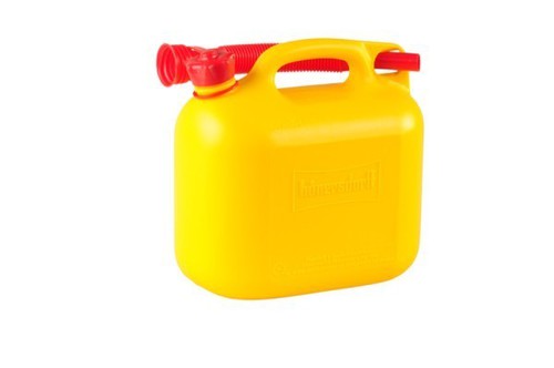 Kraftstoff-Kanister STANDARD 5 L, gelb, HD-PE, UN-Zulassung 