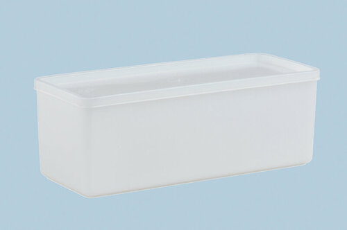 Dose mit Stlpdeckel 2000 ml, 103x255x94 mm, natur 5 Stk.