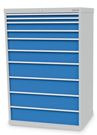 Bedrunka+Hirth Schubladenschrank T736 10 Schubladen B/T/H 1005x736x1519 mm