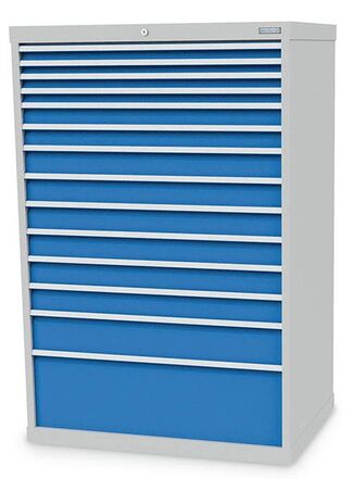 Bedrunka+Hirth Schubladenschrank T736 14 Schubladen B/T/H 1005x736x1519 mm