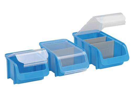 Deckel fr Sichtbox aus PP GR. 1, 6 Stck.