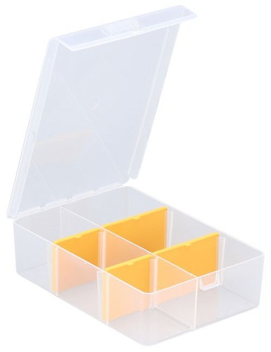 Sortimentskasten EuroPlus Basic 11/2-4, 2-6 F�cher, transparent