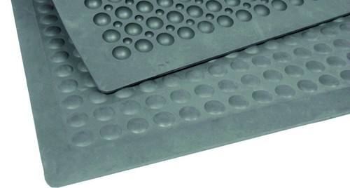 Yoga Flex, ergonomische Arbeitsplatzmatte, grau 