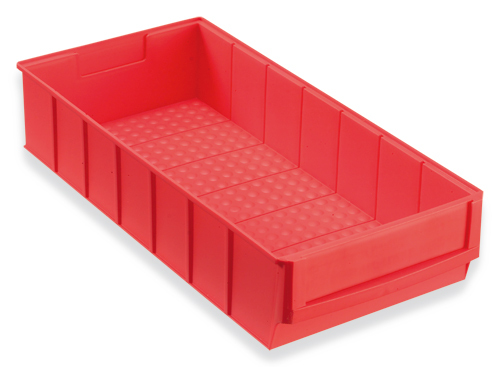 Regalbox Grip 400B, Industriebox, Farbe rot, 8 St�ck