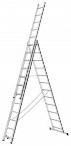 Allzweckleiter, 3-teilig, 3 x 12 Sprossen