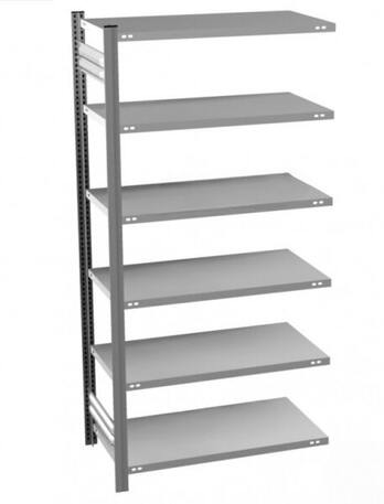 Antibakterielles Regal 6 Ebenen H/B/T 2500/1010/335 mm