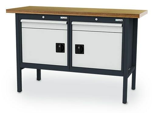 Kastenwerkbank 2 Schubladen 2 T�ren 1500x600x960 mm