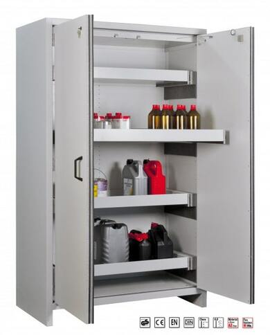 Sicherheitsschrank PRIOCAB Typ 90, 4 Vollausz�ge