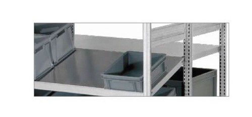 Fachebene schr�g/flach Bereitstellregal 2x600 mm