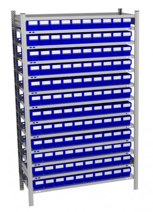 Kastenregal 120 Regalk�sten H/B/T 1750x1060x335 mm