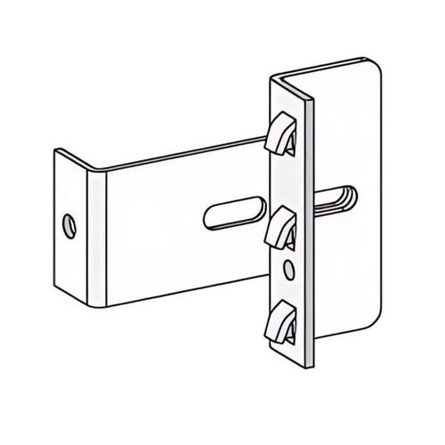 Wandanker zur Kippsicherung von Regalen