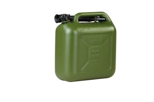 Kraftstoffkanister STANDARD 10 L, oliv, HD-PE, UN-Zulassung