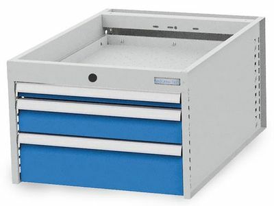 H�ngeschubladenblock f�r Werkbank B/T/H 541x736x358 mm