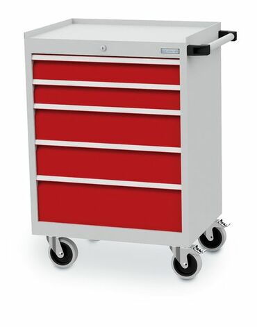 Wachter Mobiler Schubladenschrank T500 5 Schubladen 680x500x990 mm