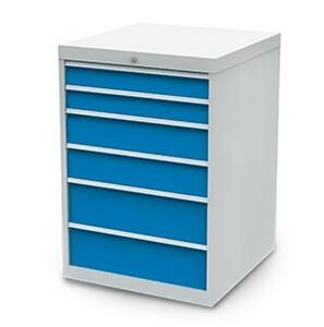 Wachter Schubladenschrank T736 6 Schubladen B/T/H 705x736x1019 mm