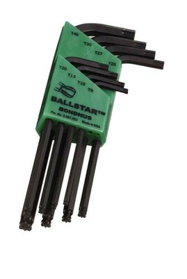 Inbusschl�ssel | Winkelschl�ssel - Satz Ballstar 8-tlg. - Torx