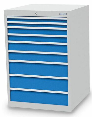 Wachter Schubladenschrank T736 9 Schubladen B/T/H 705x736x1019 mm