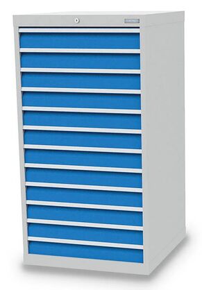 Bedrunka+Hirth Schubladenschrank T736 12 Schubladen B/T/H 705x736x1319 mm