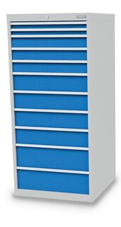 Bedrunka+Hirth Schubladenschrank T736 11 Schubladen B/T/H 705x736x1519 mm