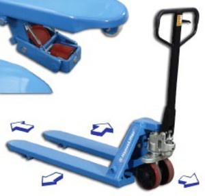 Handgabelhubwagen, rangierbar, Tragfhigkeit 1500 KG