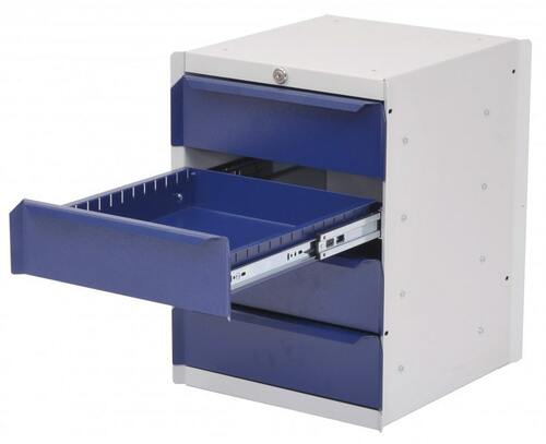 H�ngeschublade f�r Werkbank mit 4 Schubladen