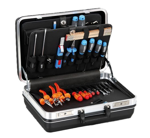Werkzeugkoffer BUDGET schlagfestes ABS-Material