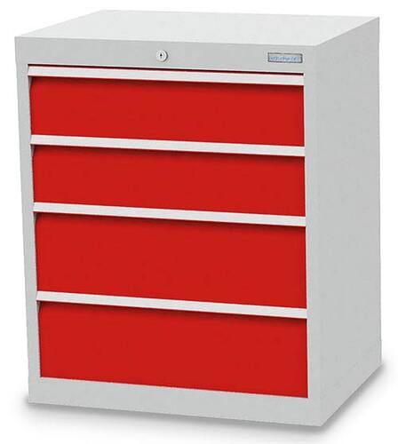 Bedrunka+Hirth Schubladenschrank T500 4 Schubladen B/T/H 680x500x819 mm
