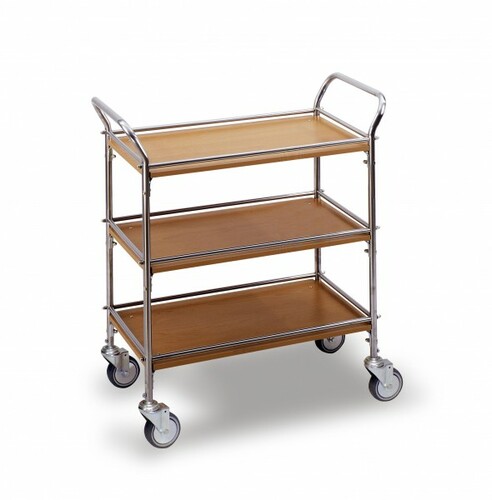 Servierwagen mit 3 Ablageflchen 770 x 370 x 860 mm