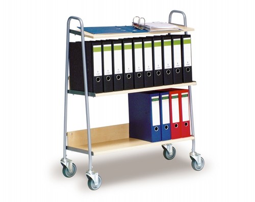 Ordnerwagen mit 2 Ordnerh�hen 850 x 1080 mm