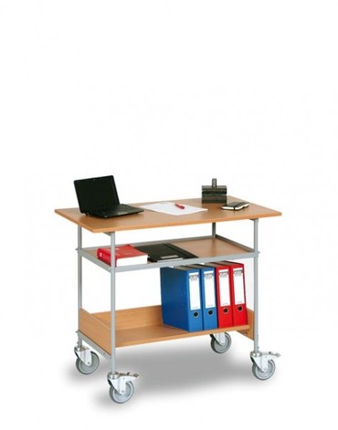 Fahrbarer Arbeitstisch 1000 x 550 x 900 mm