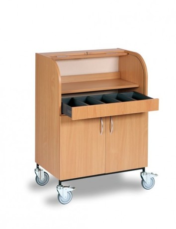 Servicestation fahrbar 815 x 520 x 1190 mm