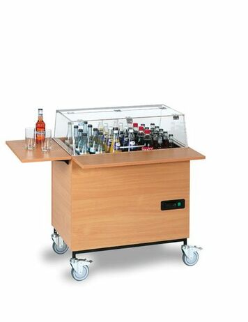 Getr�nkewagen elektrisch gek�hlt 1140 x 675 x 1060 mm