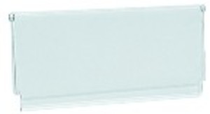 Trennwnde fr Regalksten RK 152, 25 Stck, transparent