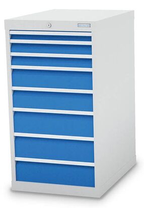 Bedrunka+Hirth Schubladenschrank T736 8 Schubladen B/T/H 555x736x1019 mm