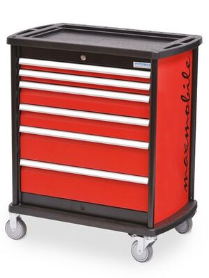 Maxmobile 1 | Werkstattwagen mit 6 Schubladen