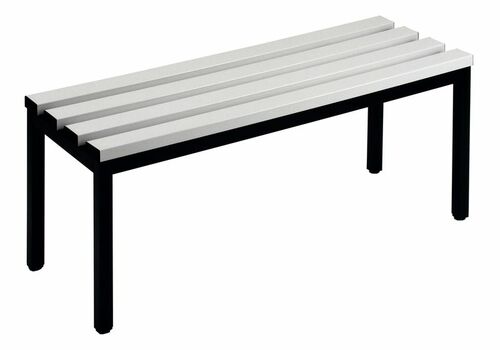 Freistehende Sitzbank, Gesamtbreite 1000 mm 
