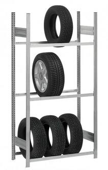 Reifenregal 3 Ebenen H/B/T 2000/1360/435 mm