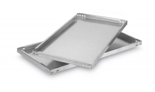 Fachboden f�r Steckregal B/T/H 750x300-600x25 mm, verzinkt