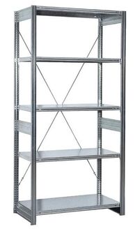 Fachbodenregal 5 Ebenen H/B/T 2000x1360x300-800 mm