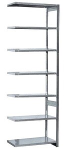 Fachbodenregal 7 Ebenen H/B/T 3000x1310x335-835 mm