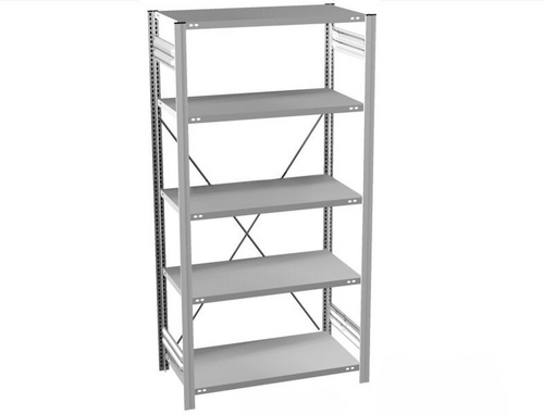 Fachbodenregal 5 Ebenen H/B/T 2000x1060x335-835 mm