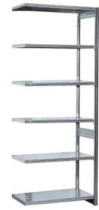 Fachbodenregal 6 Ebenen H/B/T 2500x1010x335-835 mm
