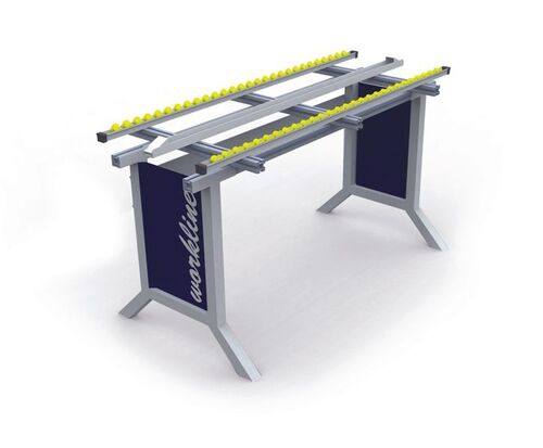 Workline Grundgestell, Rllchenbahn, Klemmfeststellung B/T/H 1000x600x790-1100 mm