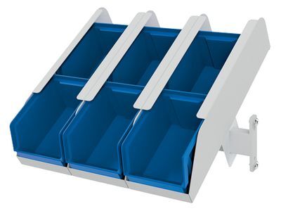 Bereitstellungsrutsche zur Befestigung an Multiwand